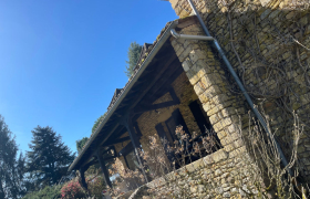 Changement de gouttière à Mouzens - Dordogne- Avant
